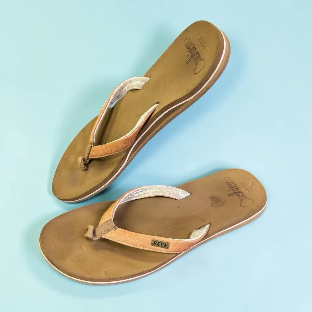 Reef Women's Cushion Sands Flip Flop Sandals Size 10‎